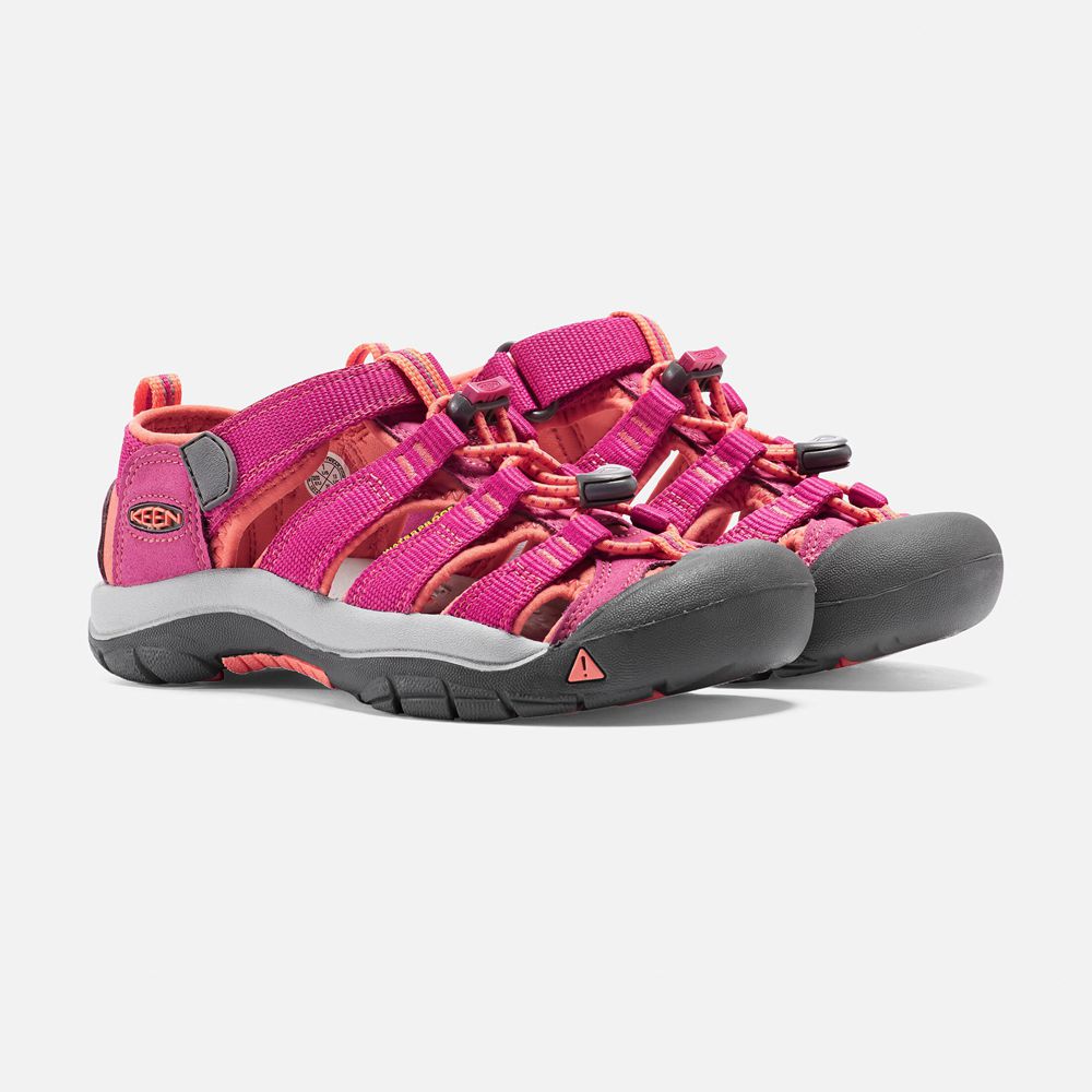 Keen Sandalet Çocuk Pembe/Mercan - Newport H2 - Türkiye TKWL89763